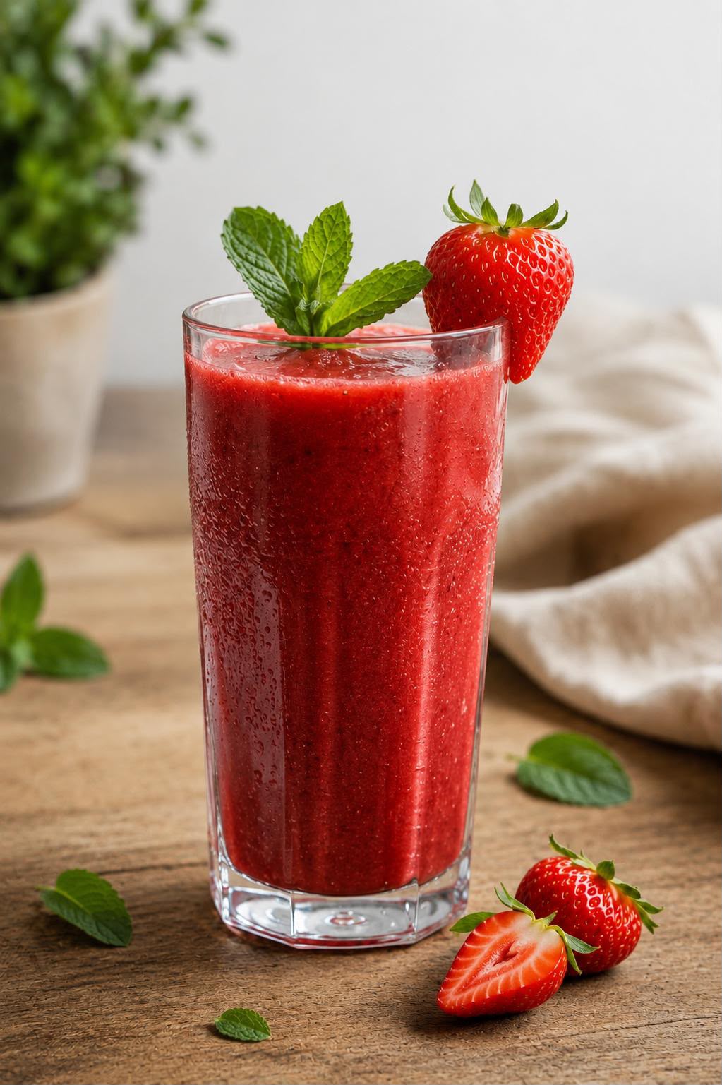 Smoothie de fresa